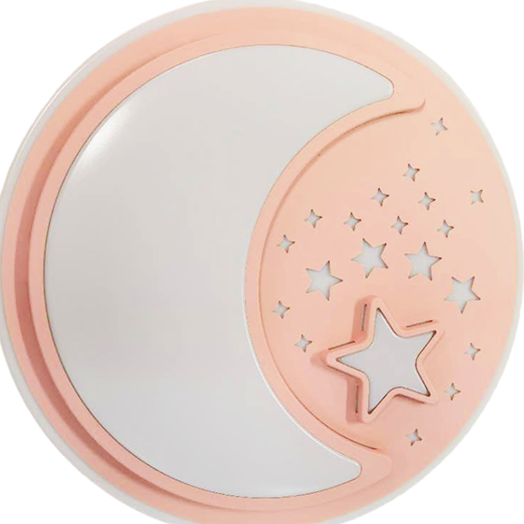 Lustra LED Note Pink Premium Ø48CM Echivalent 300W Telecomanda