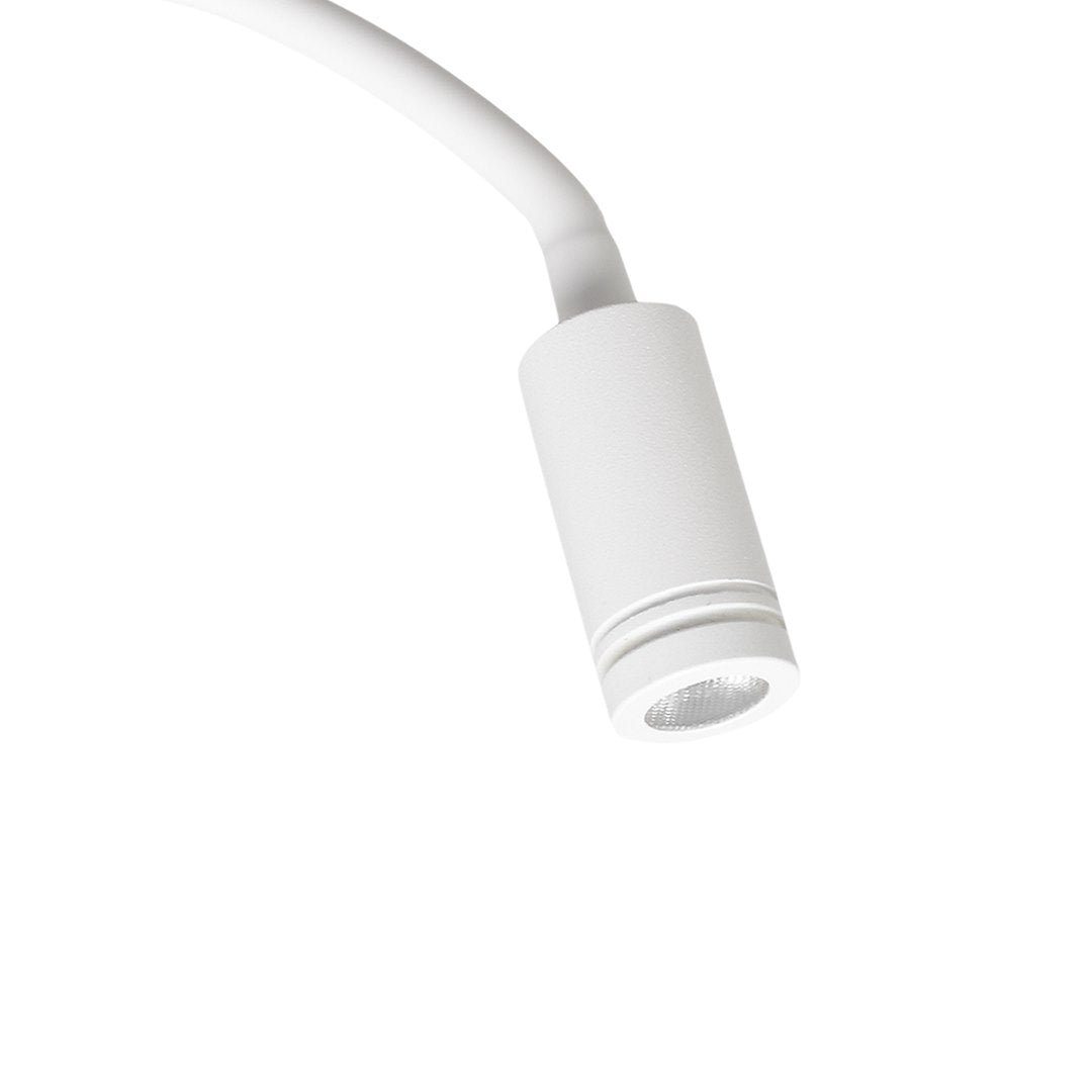 Aplica LED Base White Premium Reglabil cu Port USB 20 x 9 CM
