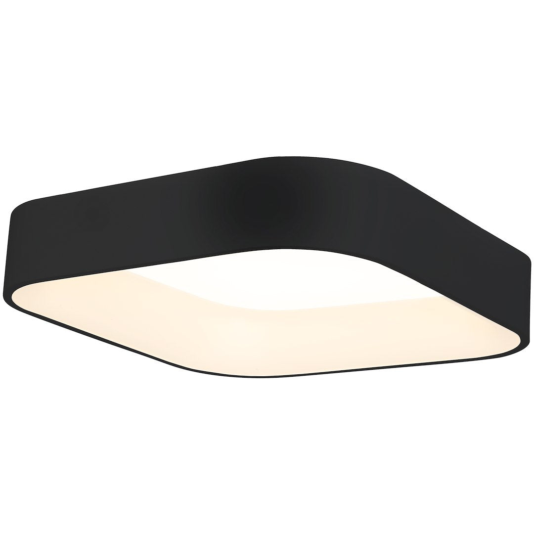 Plafonieră LED Astro Patrata Black 50x50CM Echivalent 150W