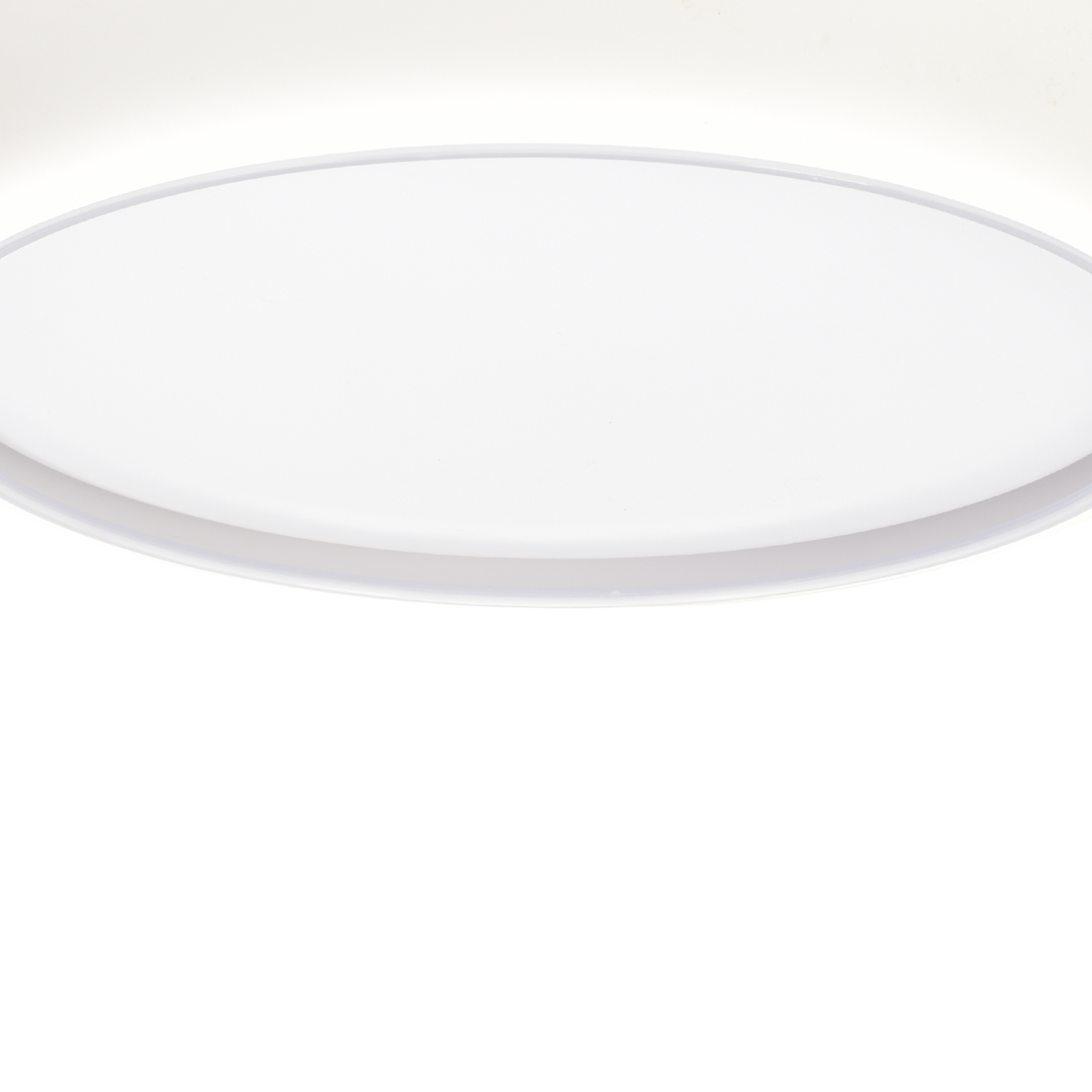 Plafonieră LED Gea Rotunda White Ø39CM Echivalent 250W Telecomanda