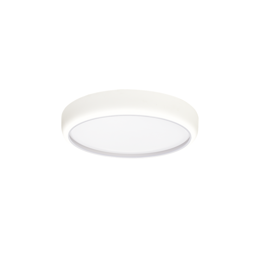 Plafonieră LED Gea Rotunda White Ø39CM Echivalent 250W Telecomanda