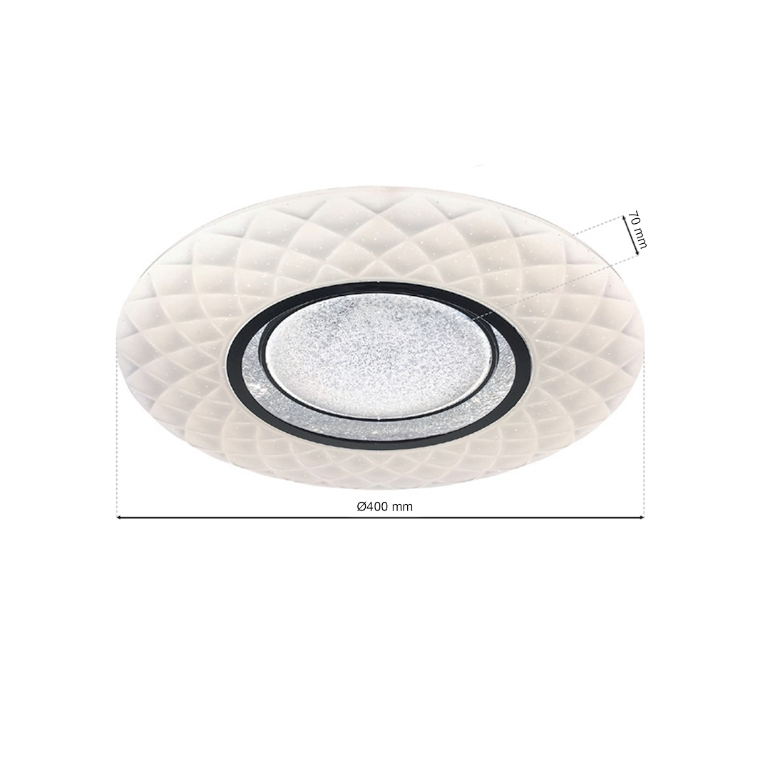 Plafonieră LED Tokyo Rotunda White Premium