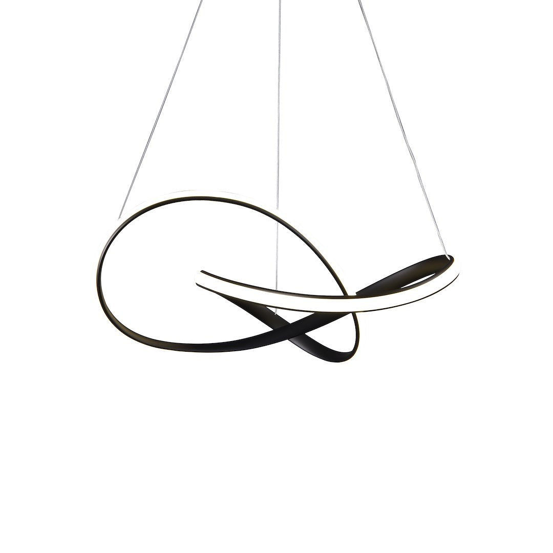 Lustra LED Suspendata Cappio Black Premium Echivalent 200W