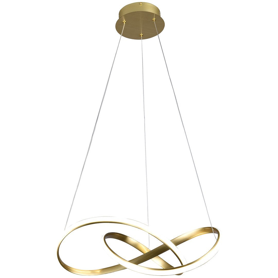 Lustra LED Suspendata Cappio Gold Premium Echivalent 200W