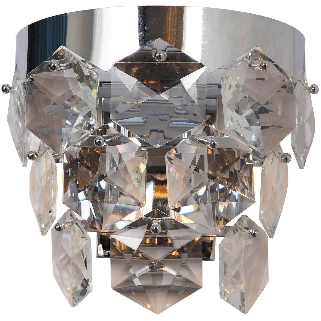 Aplica Cristal Grace Chrome Premium 2xE14