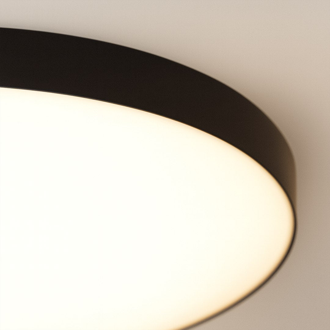 Plafonieră Maya Rotunda Black Ø33CM Echivalent 150W IP44