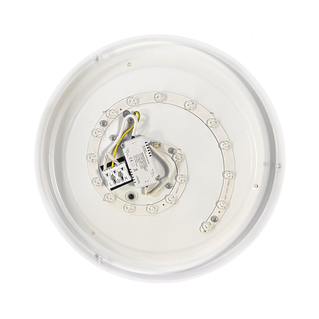 Plafonieră Maya Rotunda Black Ø33CM Echivalent 150W IP44