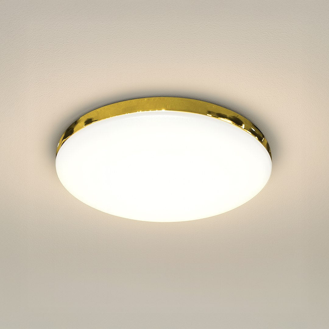 Plafonieră Maya Rotunda Gold Ø33CM Echivalent 150W IP44
