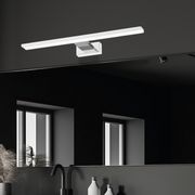 Aplica LED Perete Shine White & Silver Premium IP44