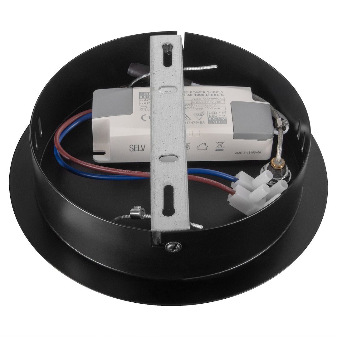 Lustra LED Suspendata Lucero Black Premium Echivalent 250W