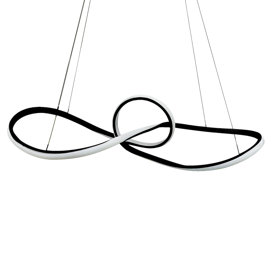 Lustra LED Suspendata Marco Black Premium Echivalent 250W