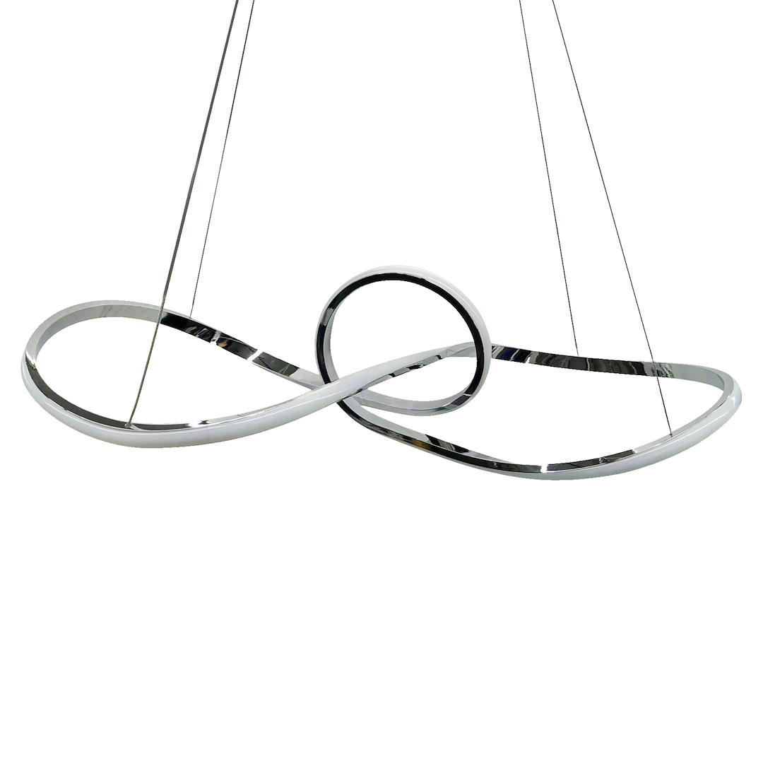 Lustra LED Suspendata Marco Silver Premium Echivalent 250W