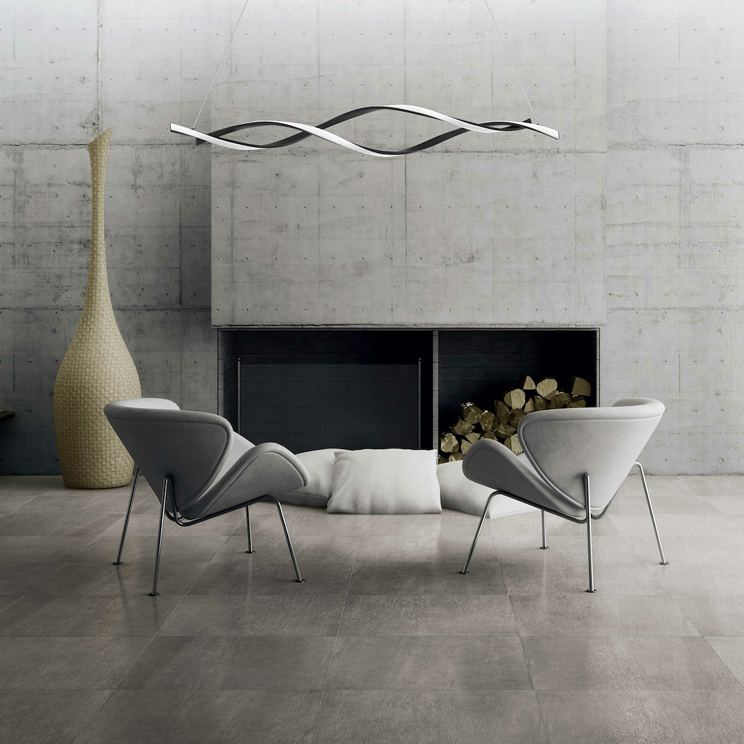 Lustra LED Suspendata Grant Black Premium Echivalent 200W