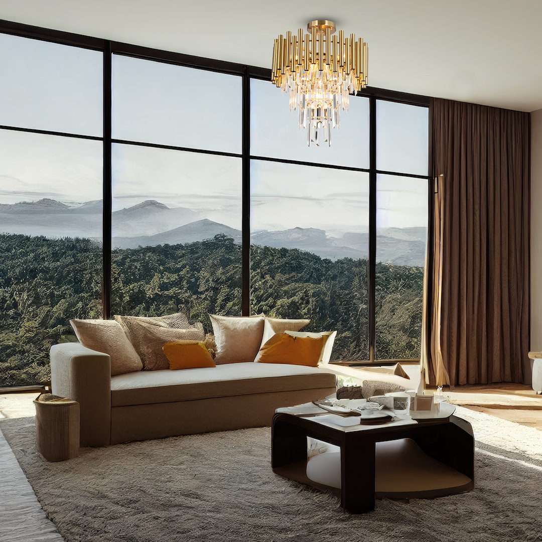 Candelabru Cristal Madison Gold Premium