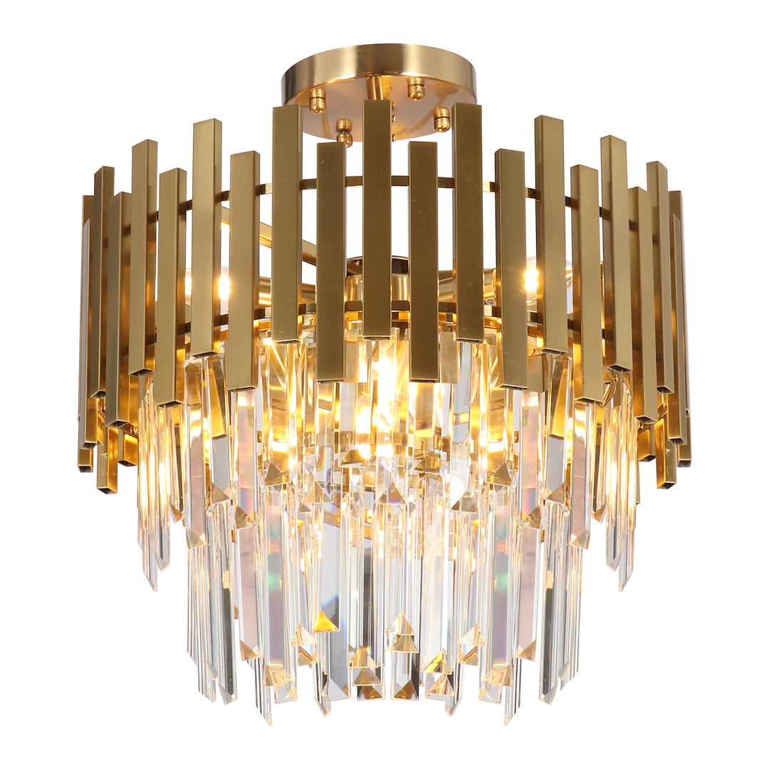 Candelabru Cristal Aspen Gold Premium