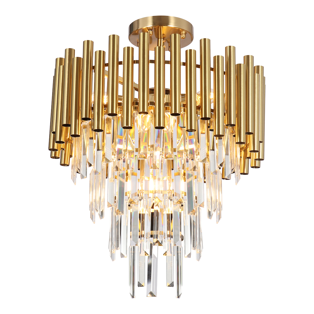 Candelabru Cristal Madison Gold Premium