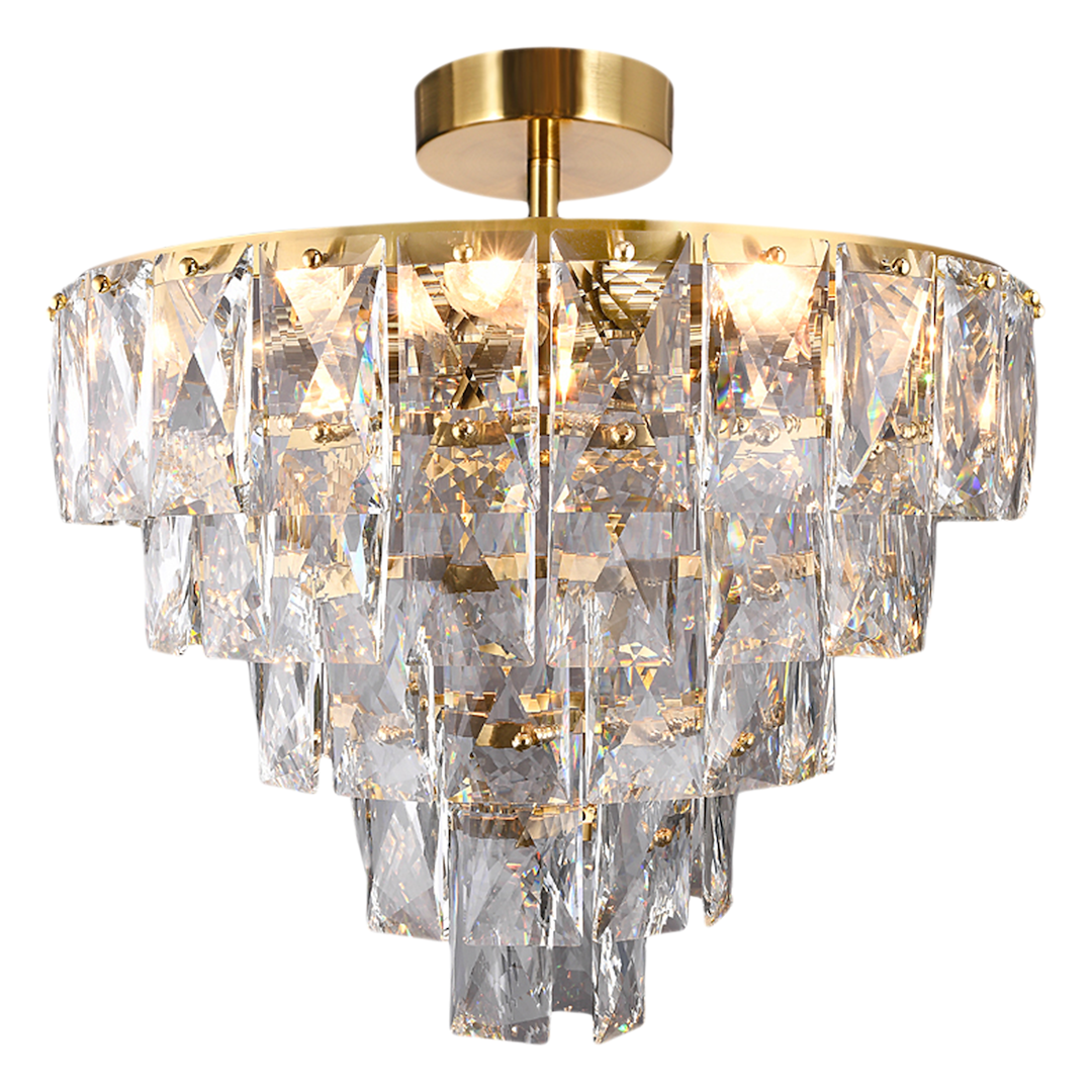 Candelabru Cristal Chelsea Gold Premium