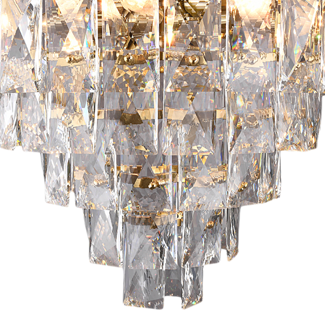 Candelabru Cristal Chelsea Gold Premium