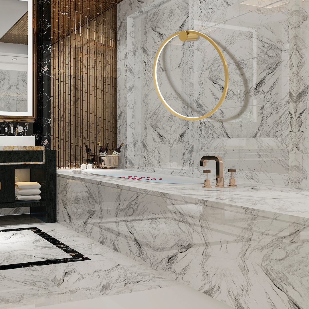 Aplica LED Perete Saturno Gold Premium IP44