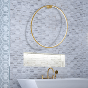 Aplica LED Perete Maxi Saturno Gold Premium IP44