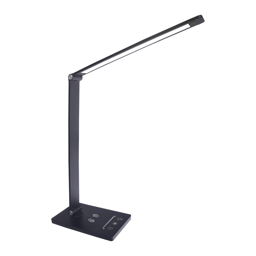 Lampa LED Birou Vario Black Premium cu Incarcare Wireless