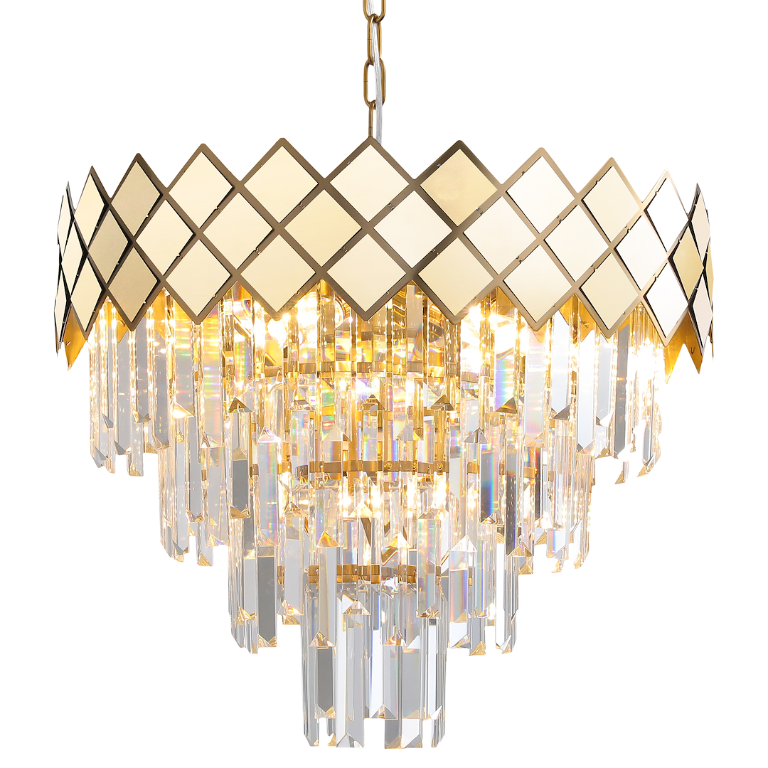 Candelabru Cristal Carisma Gold Premium ⌀50CM