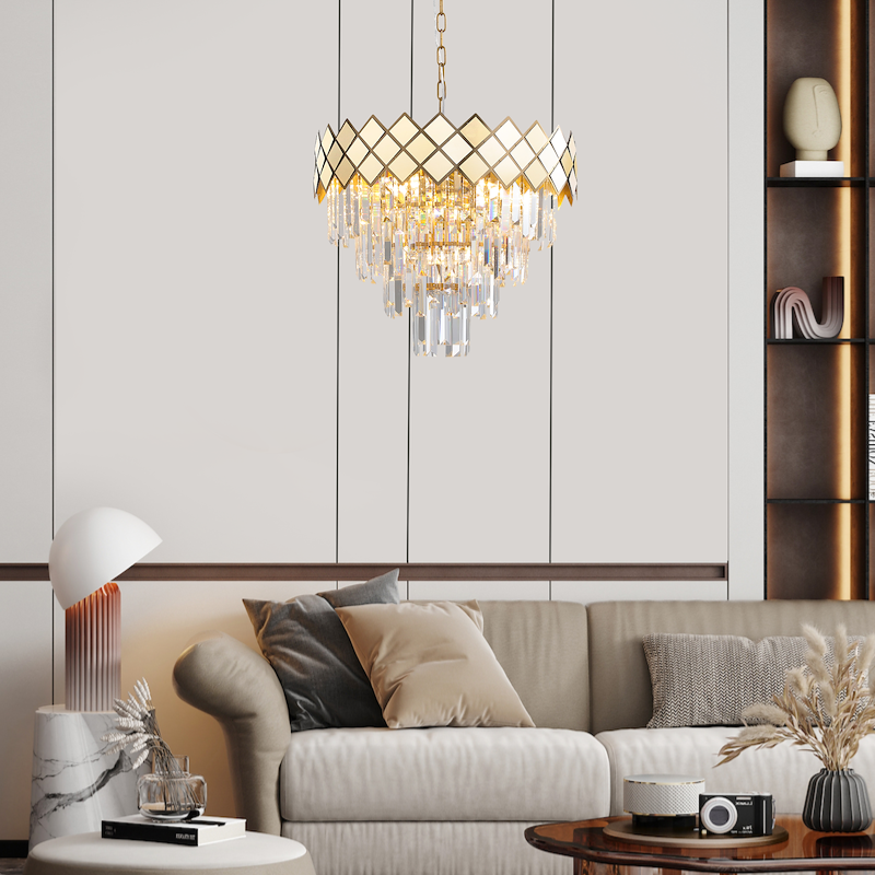 Candelabru Cristal Carisma Gold Premium ⌀50CM
