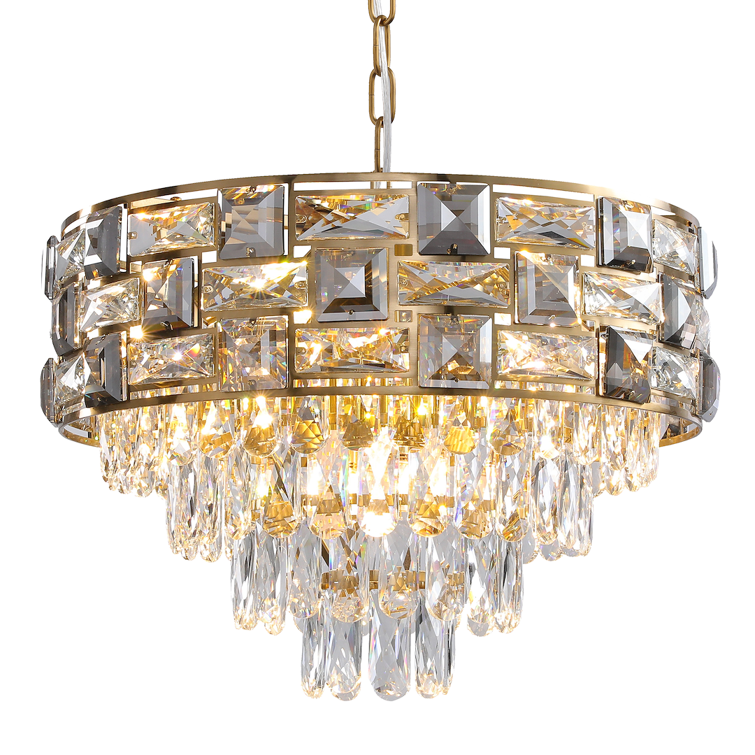 Candelabru Cristal Luxuria Gold Premium ⌀50CM