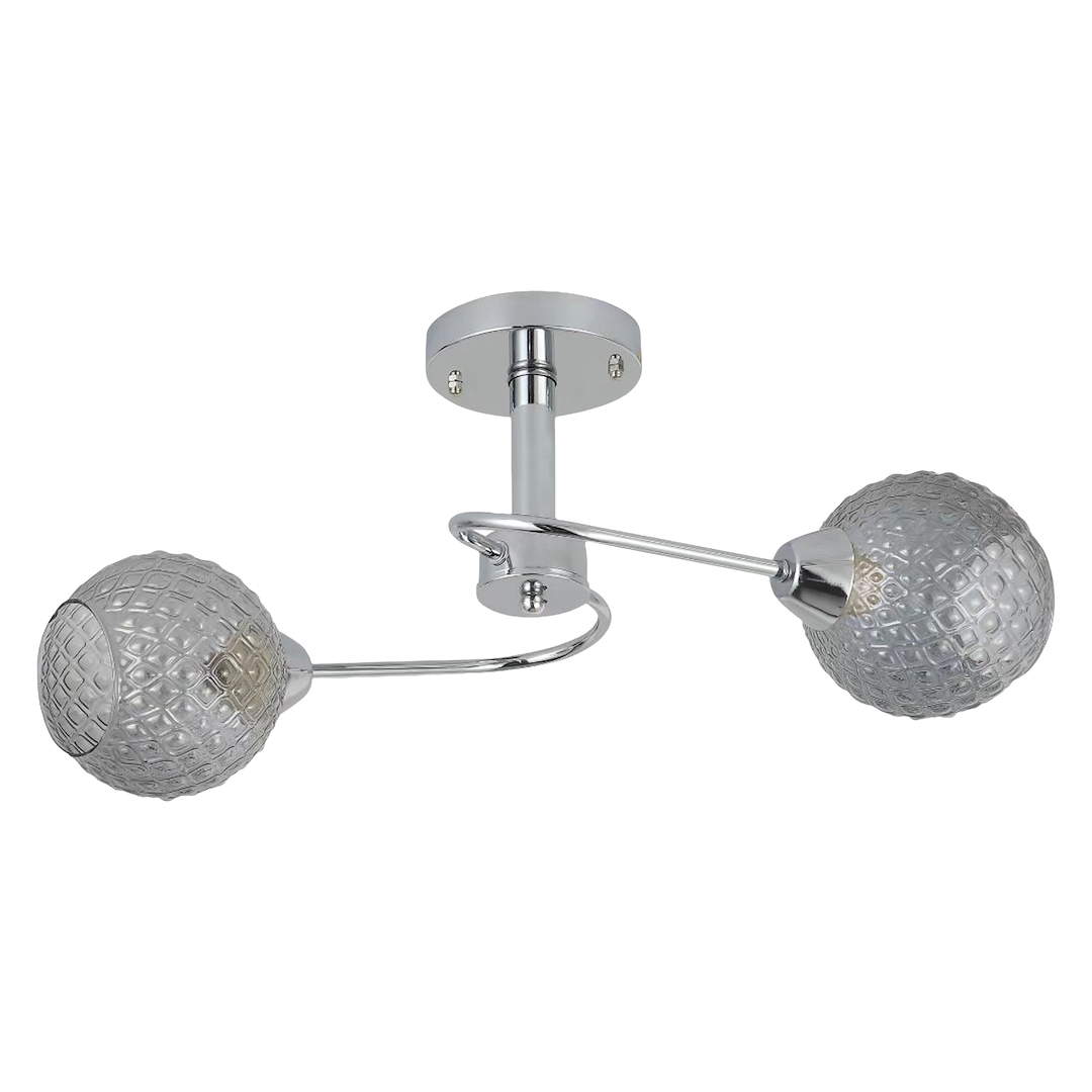 Lustra Oakland Silver Premium 2xE27