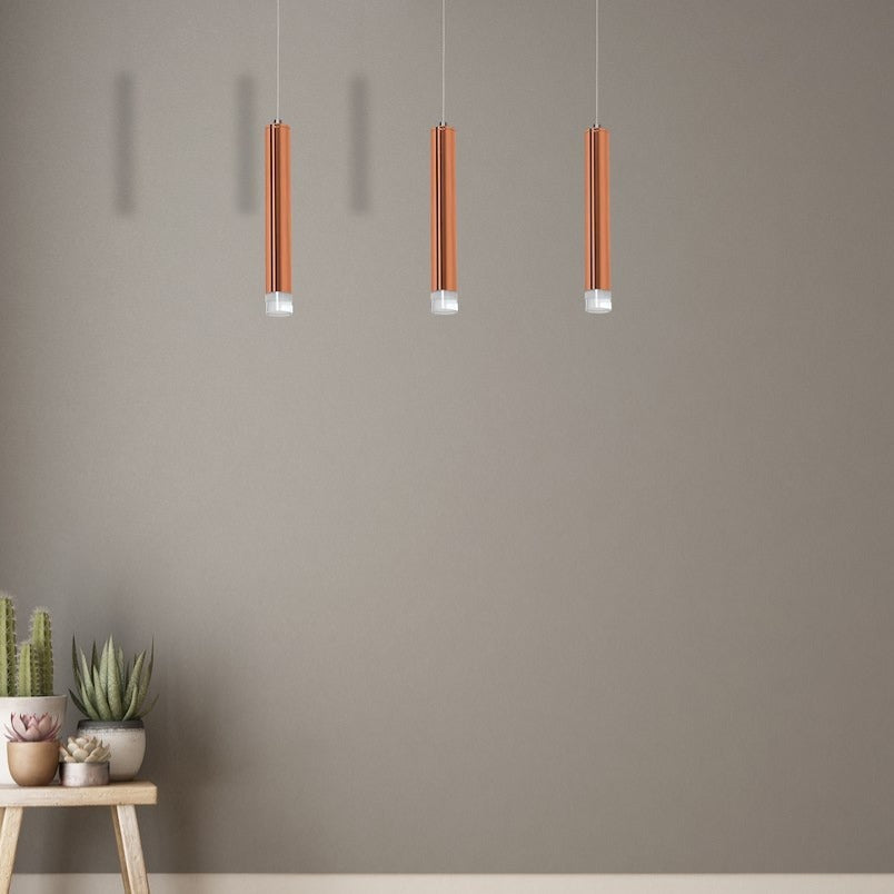 Lustra LED Suspendata Copper Premium Echivalent 100W