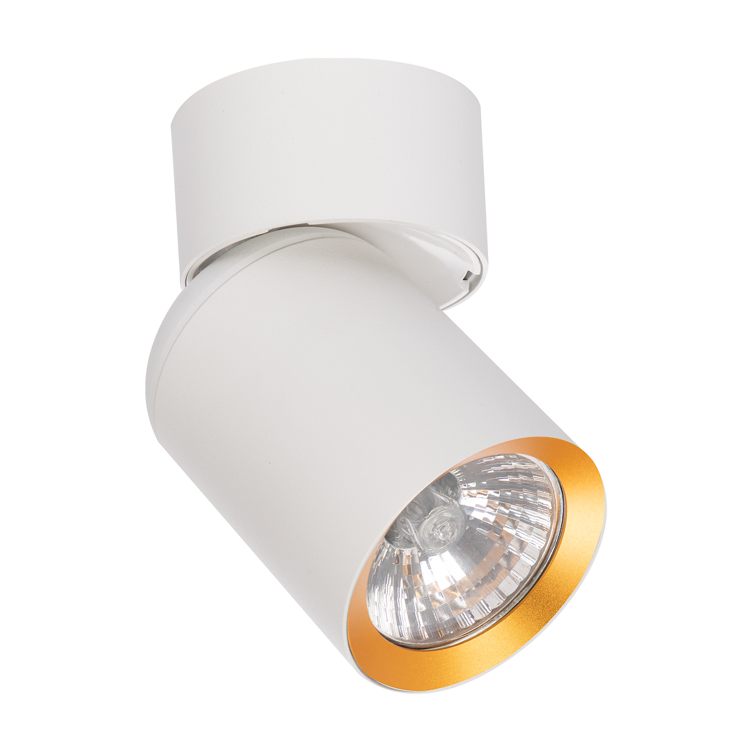 Aplica Andy II White & Gold Premium cu Spot Reglabil 1xGU10