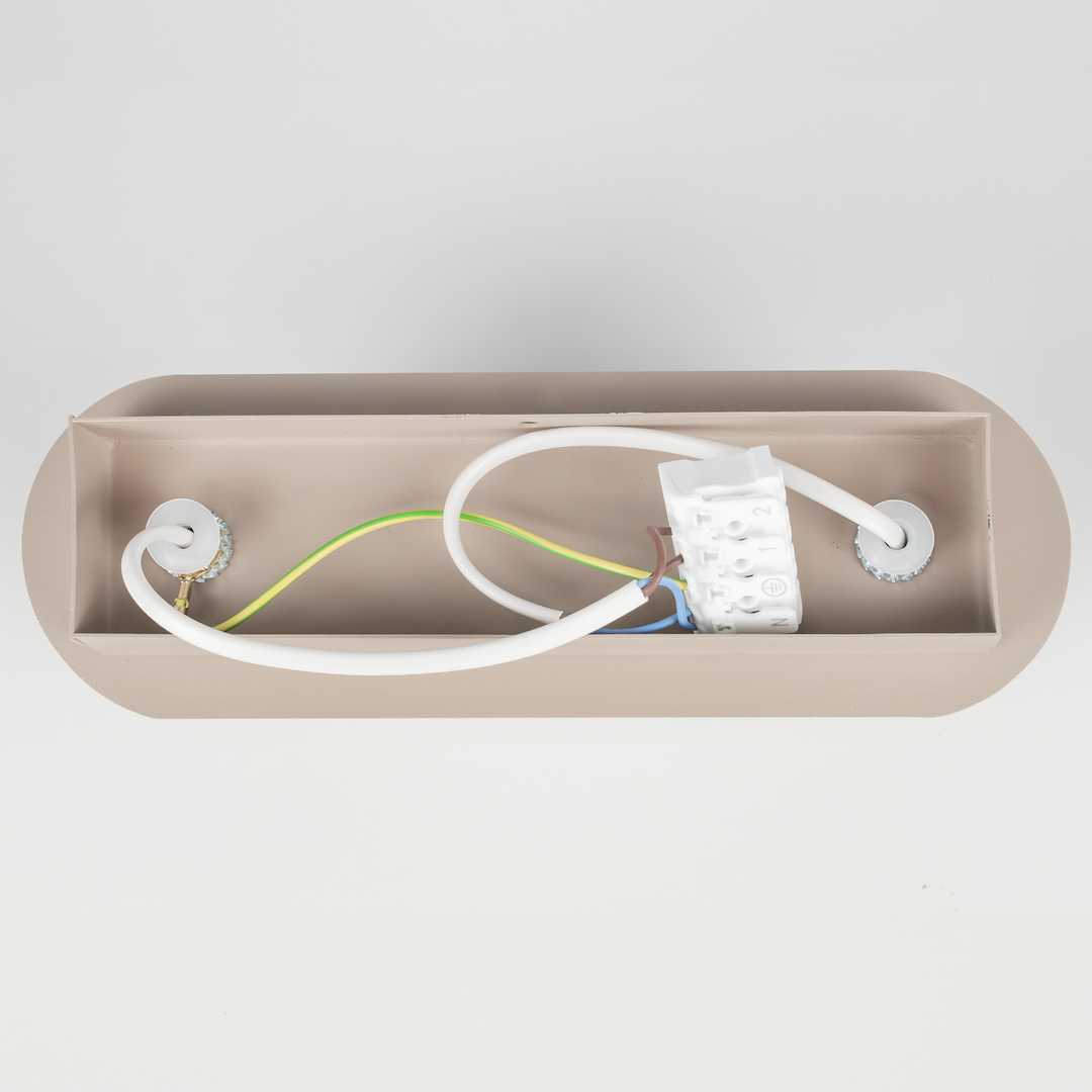 Lustra Joker Premium Beige & Gold cu 2 Spoturi Reglabile
