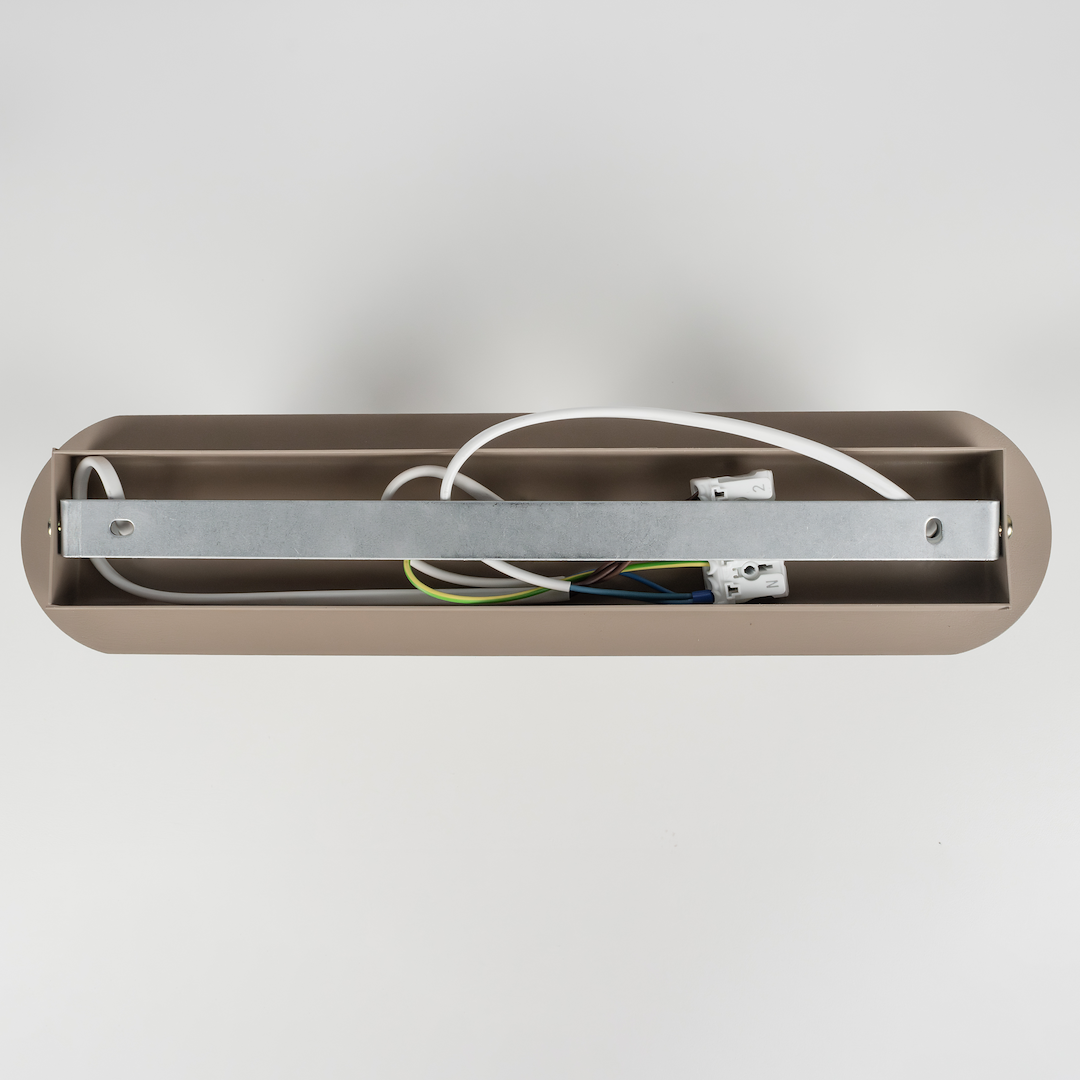 Lustra Joker Premium Beige & Gold cu 3 Spoturi Reglabile