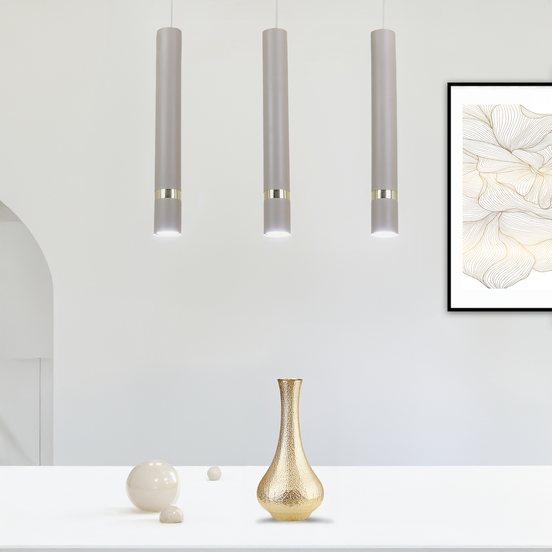 Lustra Suspendata Joker Beige Premium 3xGU10