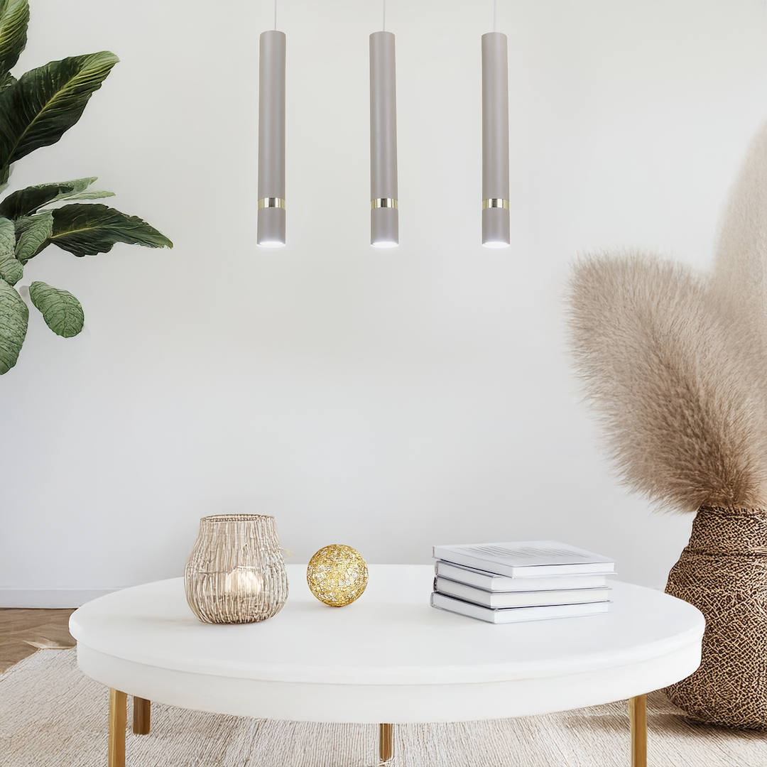 Lustra Suspendata Joker Beige Premium 3xGU10