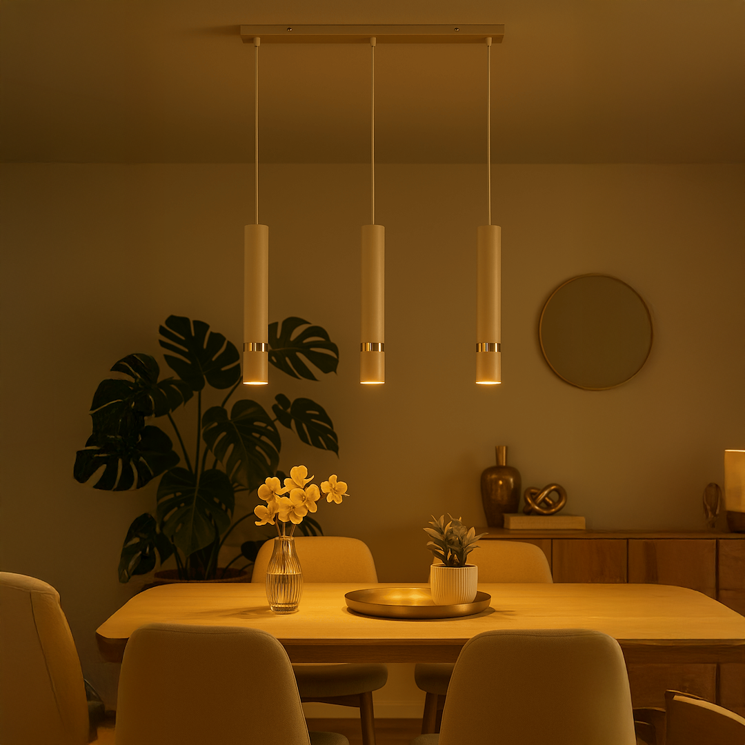 Lustra Suspendata Joker Beige Premium 3xGU10