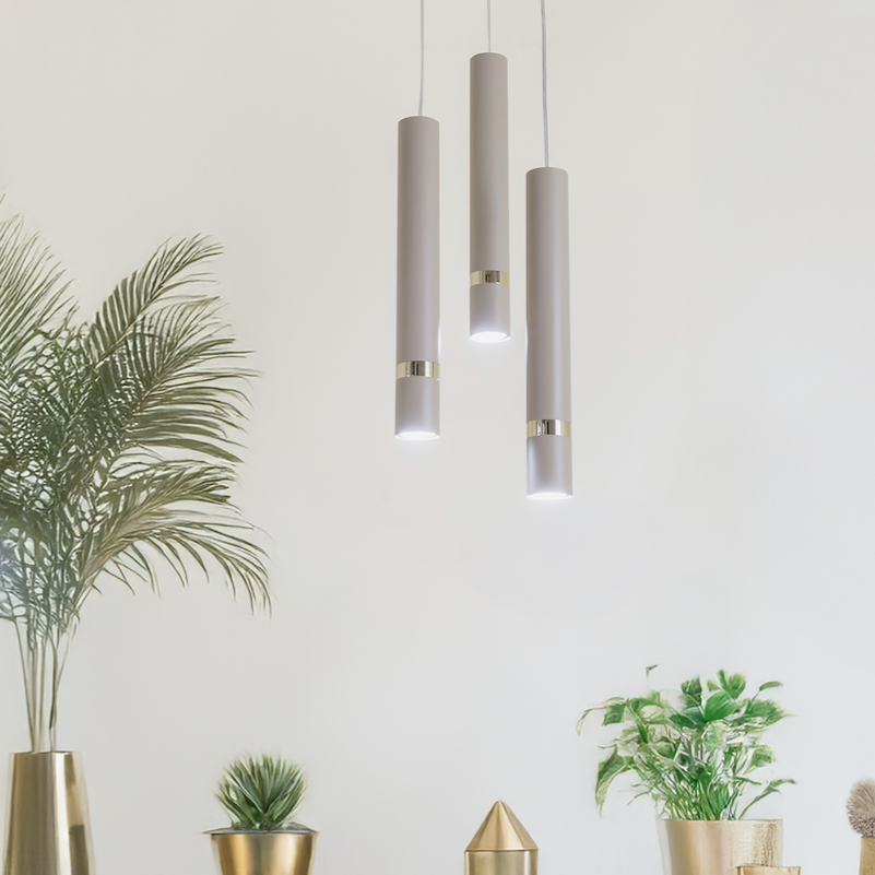 Lustra Suspendata Joker Beige Circle Premium 3xGU10