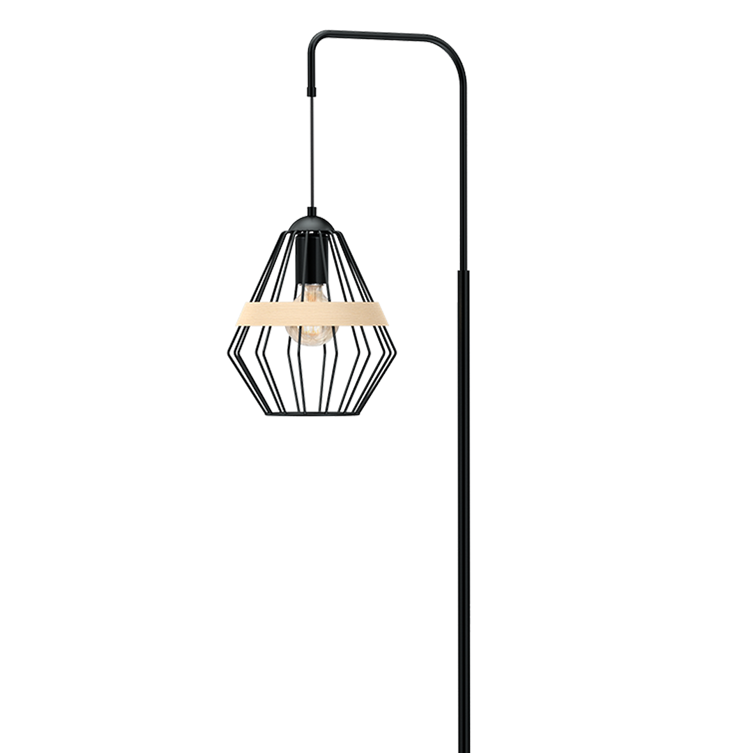 Lampadar Cliff Black 150CM