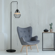 Lampadar Cliff Black 150CM