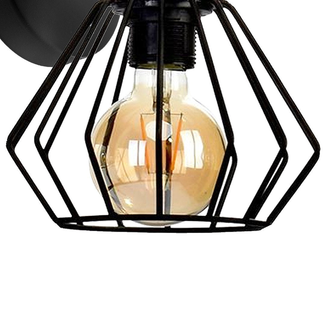 Aplica Perete Ulf Black Wood Premium