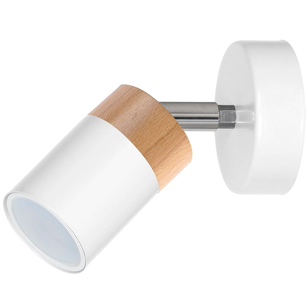 Aplica Joker White Wood Premium cu Spot Reglabil