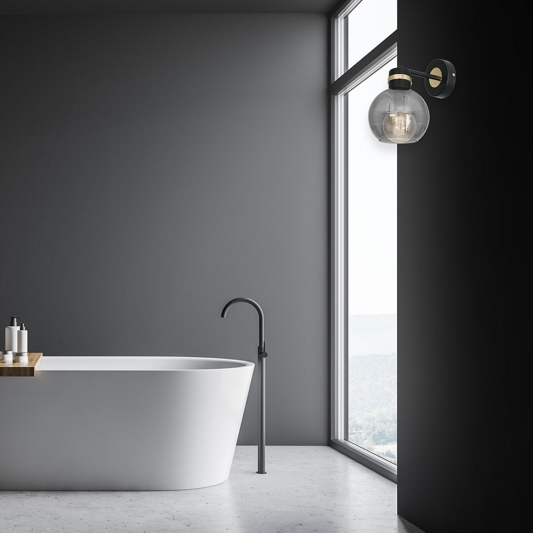 Aplica Perete Omega Black & Gold Premium