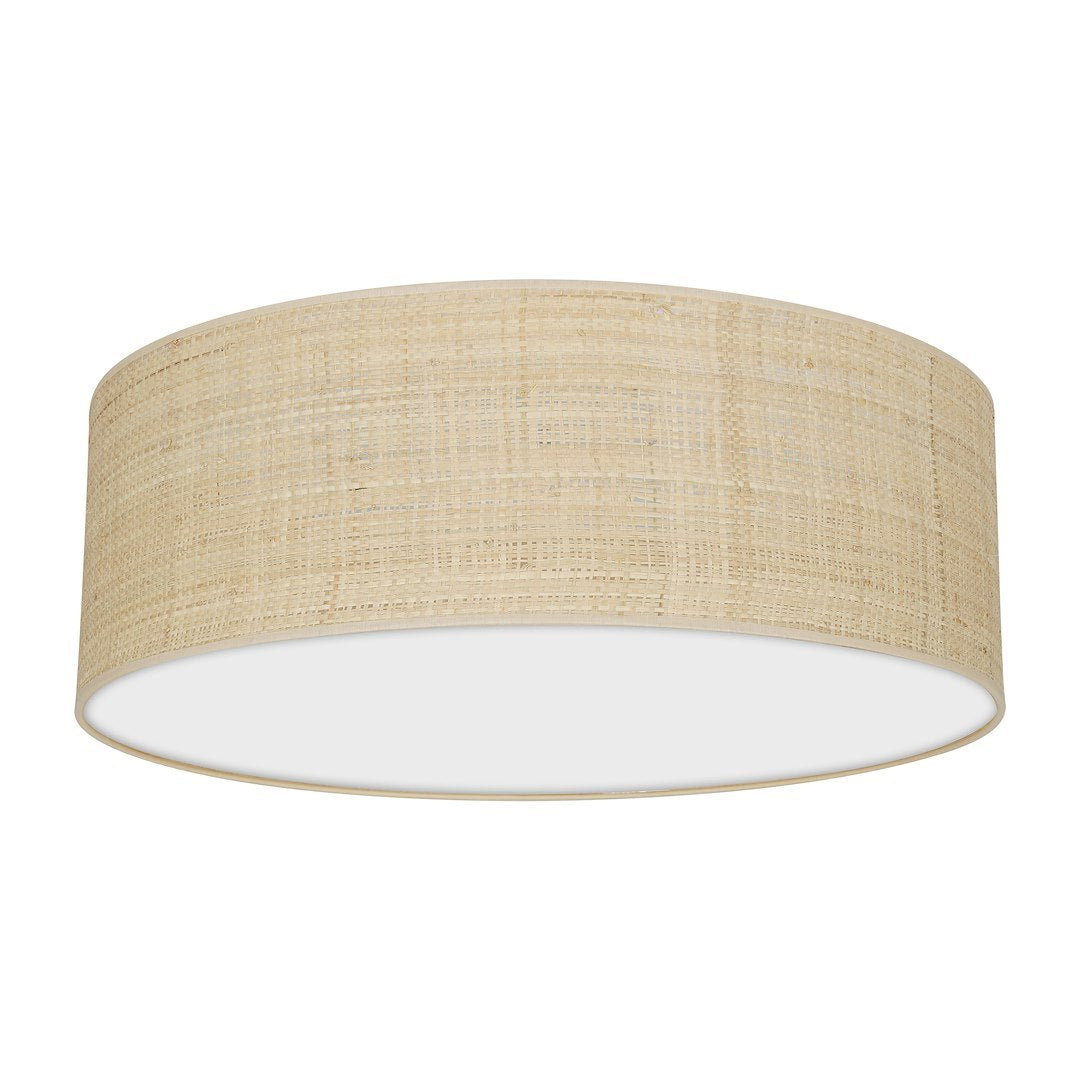 Plafonieră Marshall Rotunda White Rattan Premium