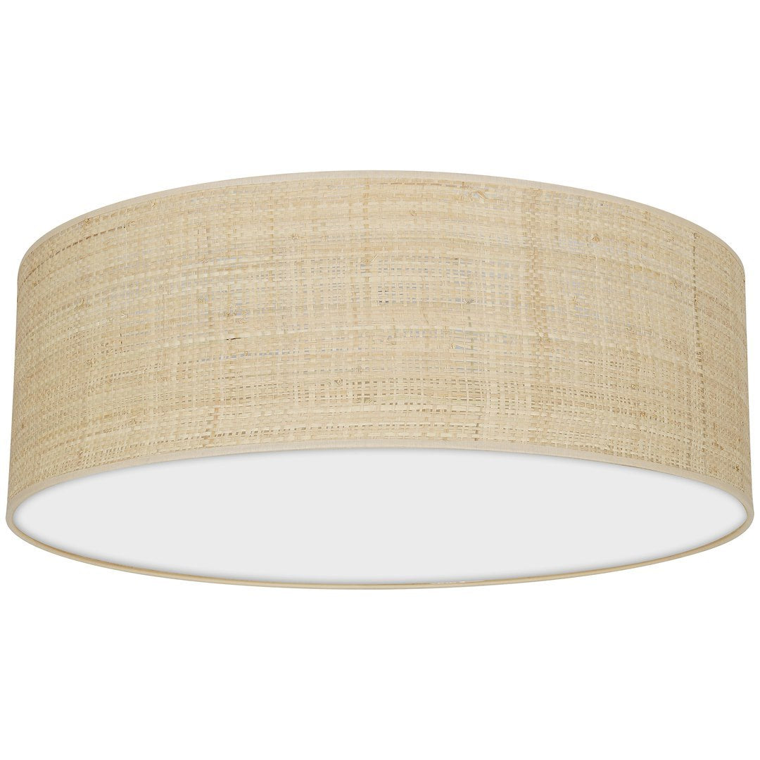 Plafonieră Marshall Rotunda White Rattan Premium