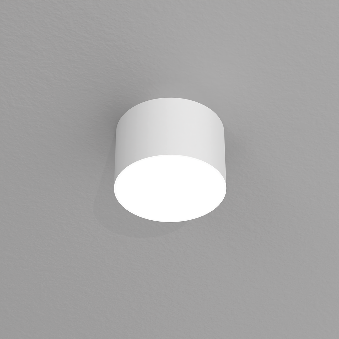 Spot Aplicat Rotund Alb Dulie GX53 Ø80x50mm Premium