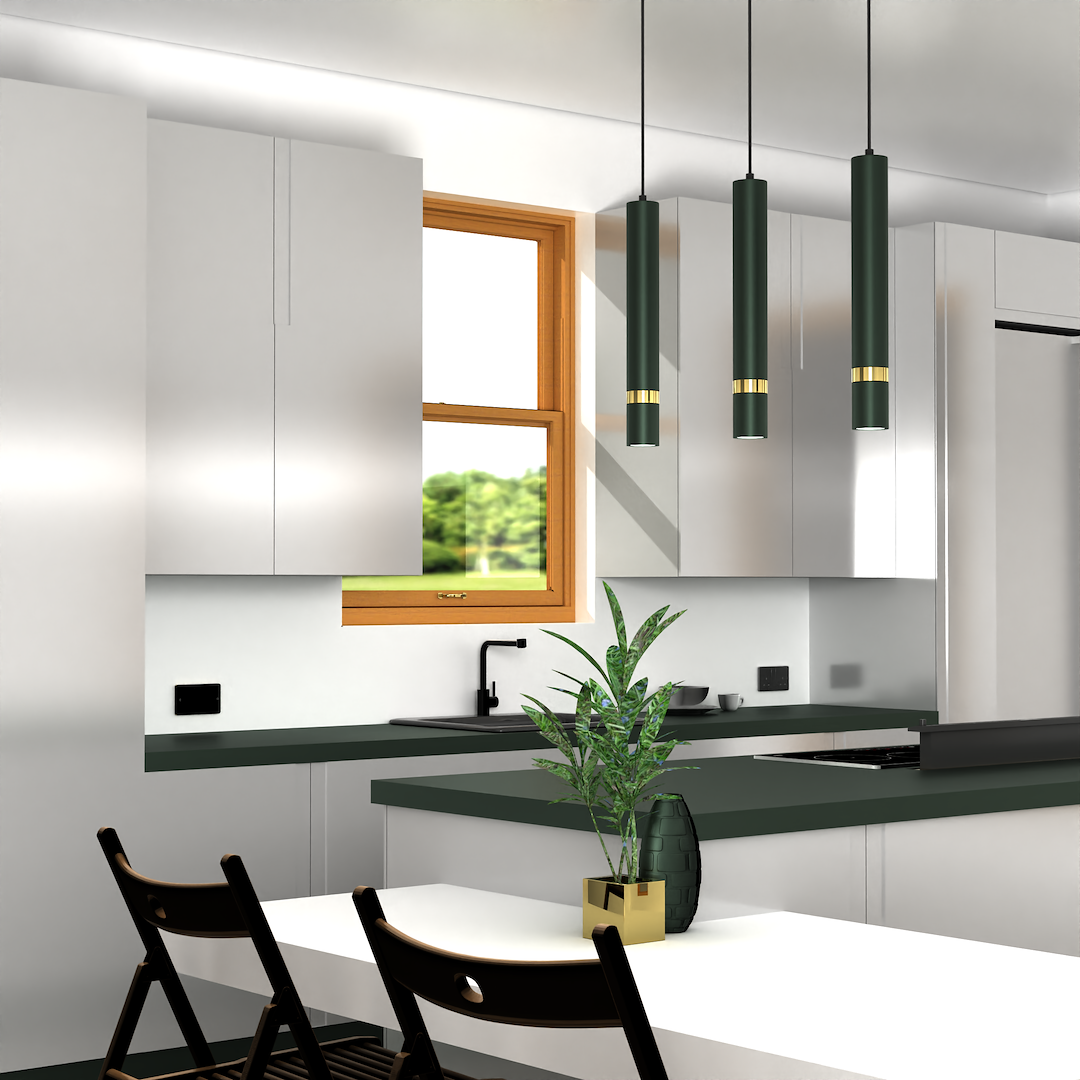 Lustra Suspendata Joker Green Premium 3xGU10