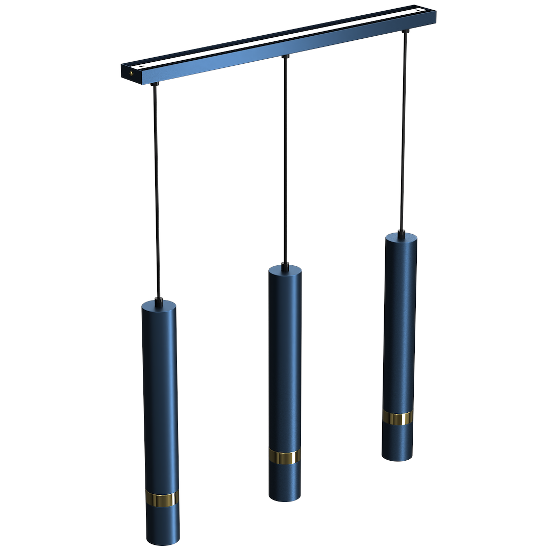 Lustra Suspendata Joker Dark Blue Premium 3xGU10