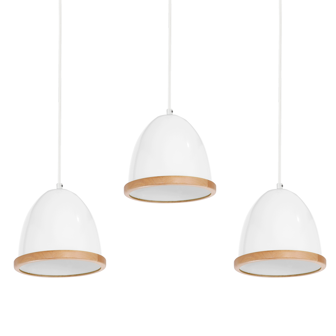 Lustra Suspendata Studio White Premium 3xE27
