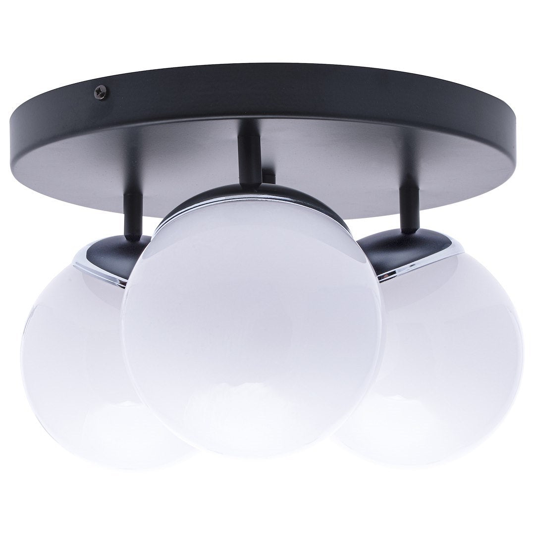 Lustra Sfera Black & Silver Premium 3xE14
