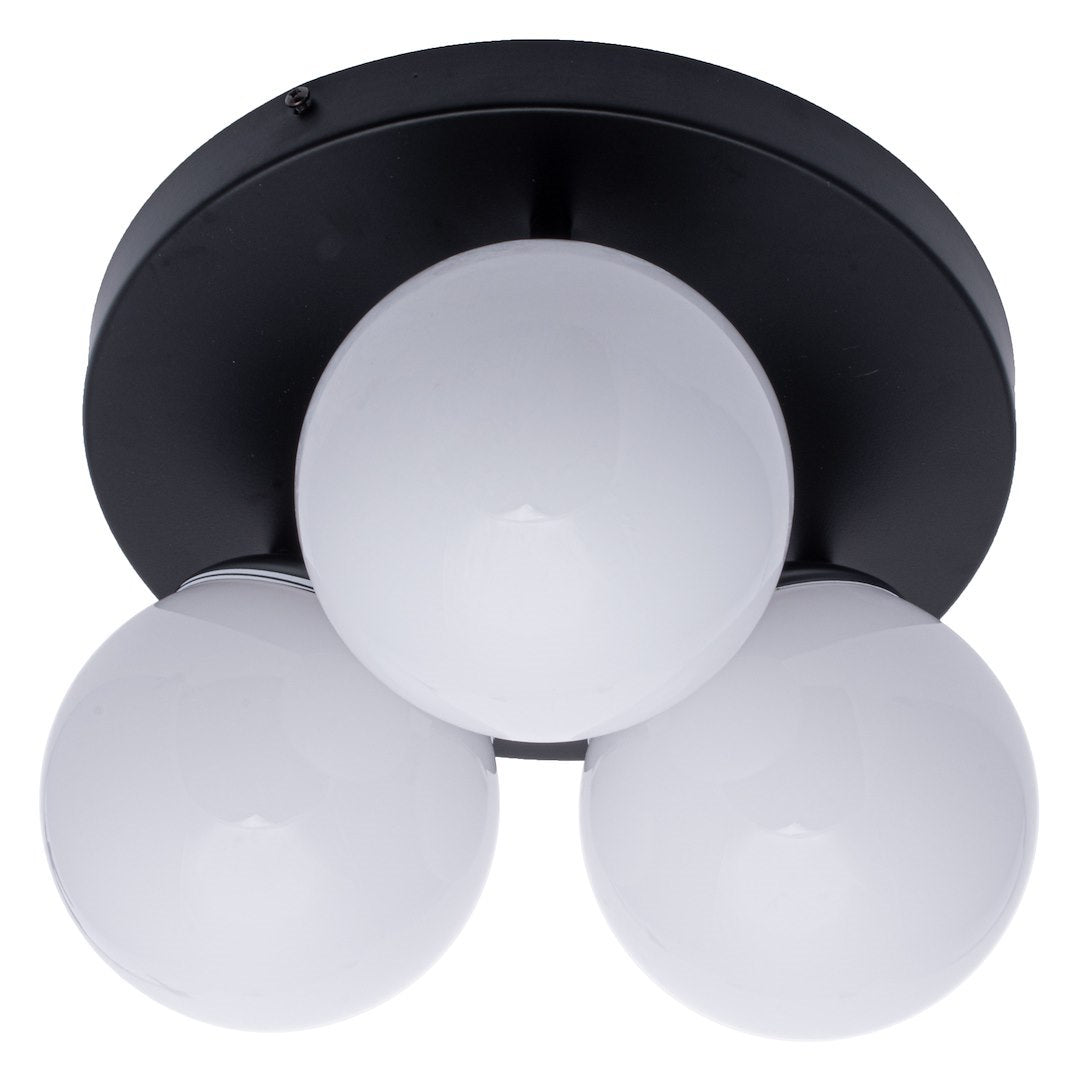 Lustra Sfera Black & Silver Premium 3xE14